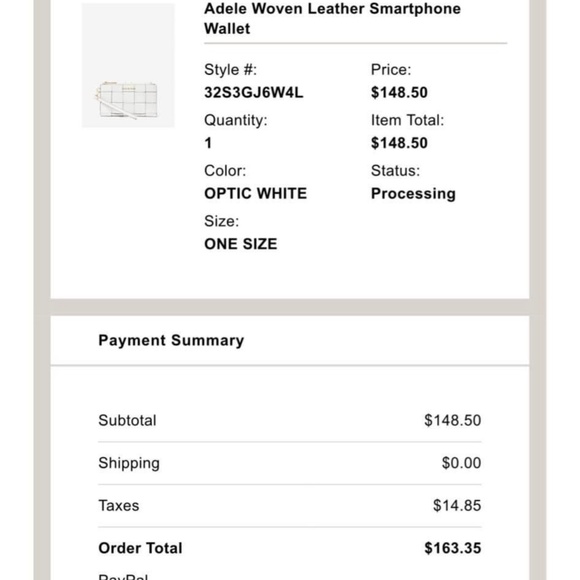 Michael Kors Backpack Purse and Michael Kors Wallet - Picture 3 of 6